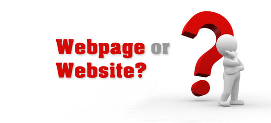 So sánh website và web page